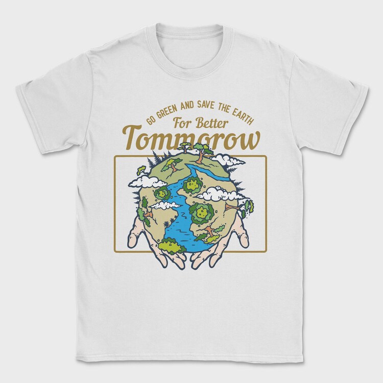 Earth, Tricou Barbati (Unisex)
