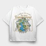 Earth, Tricou Oversize Barbati (Unisex)