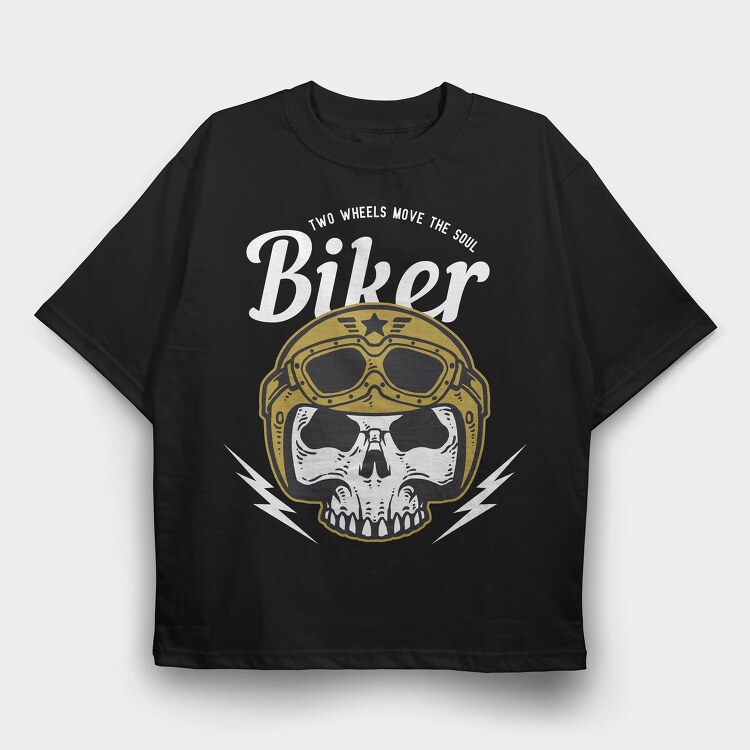 Long Live Biker, Tricou Oversize Barbati (Unisex)