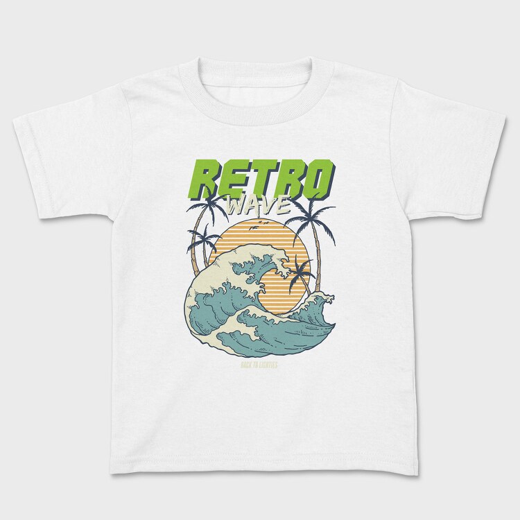 Retro Wave, Tricou Copii