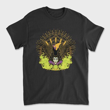 Villanas Disney Malefica D, Tricou Barbati (Unisex)