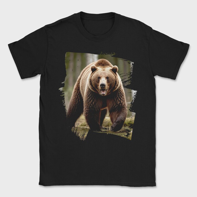Bear Nature, Tricou Barbati (Unisex)