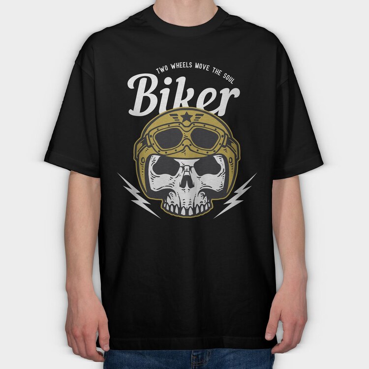 Long Live Biker, Tricou Oversize Barbati (Unisex)