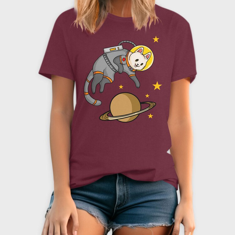 Cat in Space, Tricou Barbati (Unisex)
