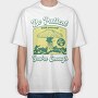 Be Patient With Yourself, Tricou Oversize Barbati (Unisex)
