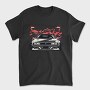 Futuristic Car Smoke, Tricou Barbati (Unisex)
