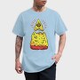 Illuminati Pizza, Tricou Barbati (Unisex)