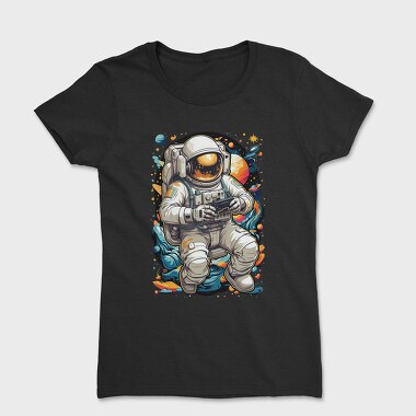 Gamer Astronaut, Tricou Femei