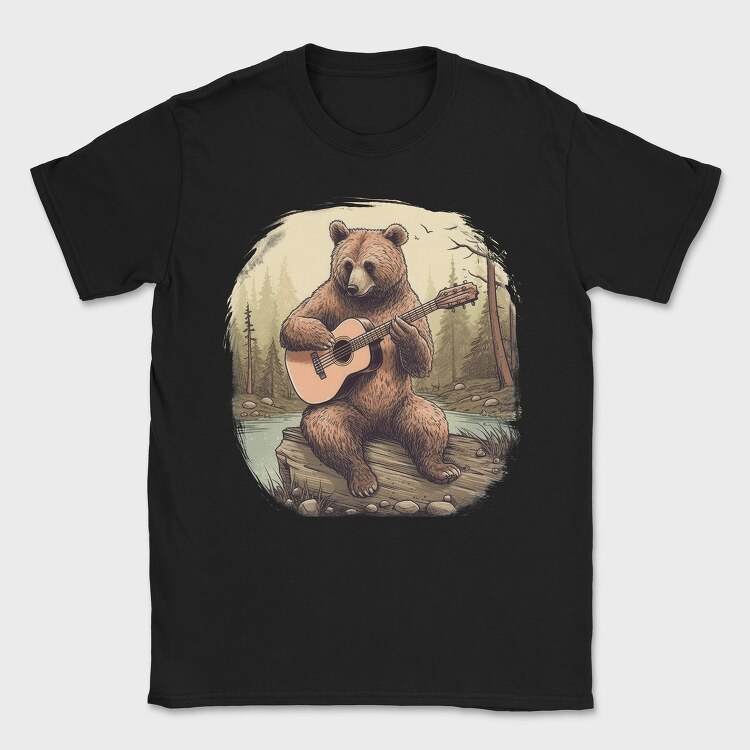 Tricou Barbati (Unisex) Imprimat digital direct in tesatura, bumbac premium 100%.