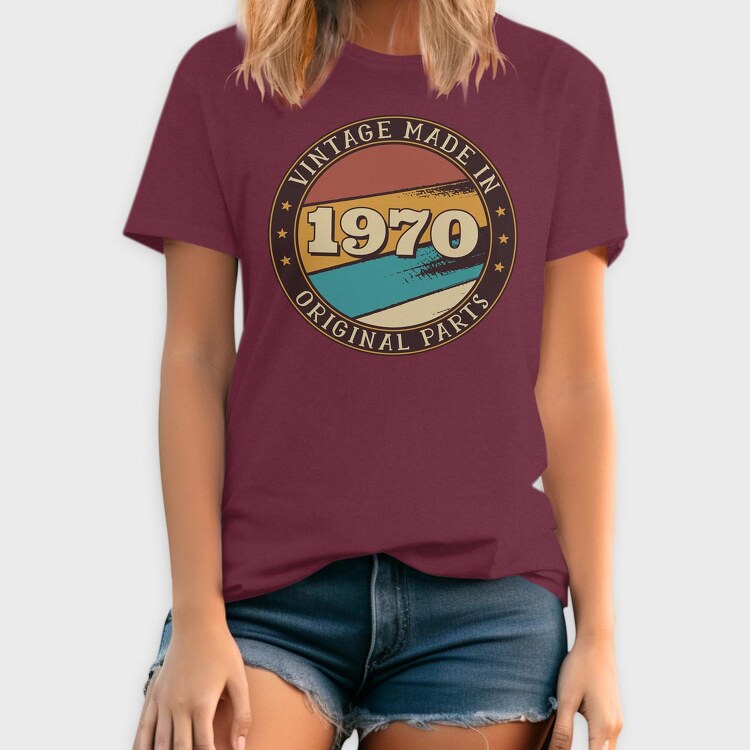 Vintage Made In, Tricou Barbati (Unisex)