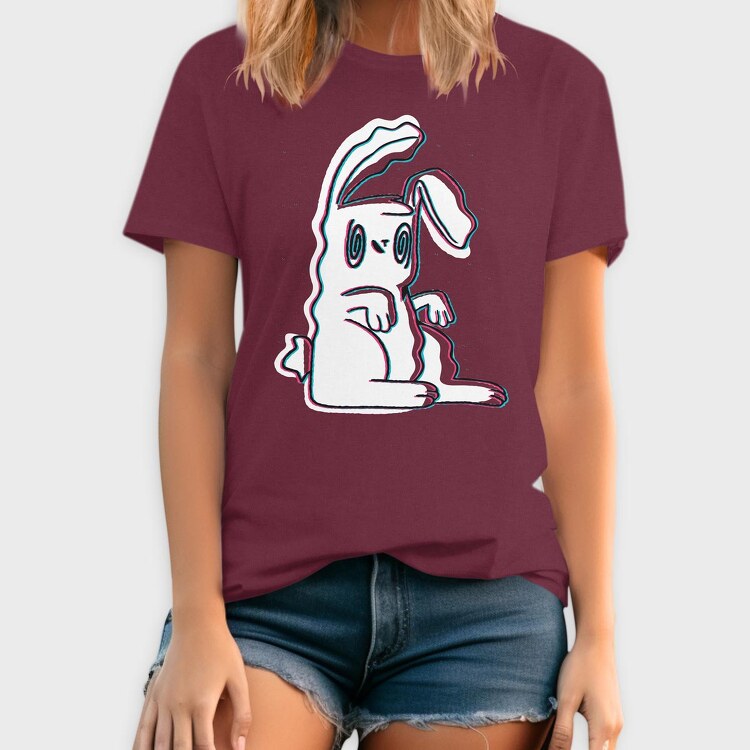 Trippy Bunny, Tricou Barbati (Unisex)