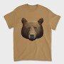 Bear Face, Tricou Barbati (Unisex)