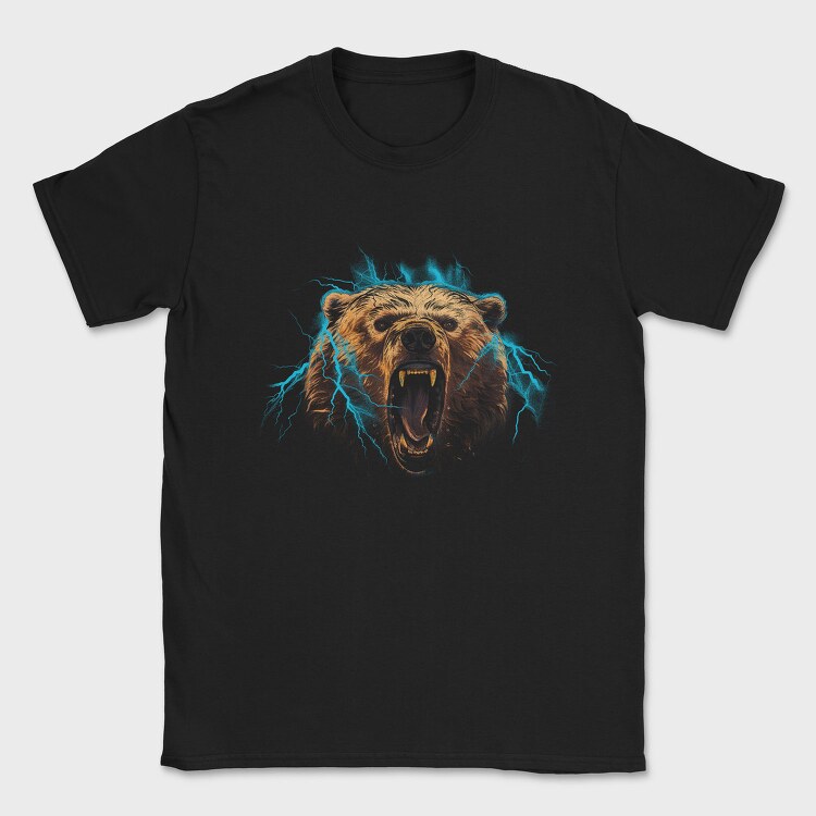 Bear Bolt, Tricou Barbati (Unisex)
