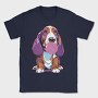 Bassethoundbubblegum, Tricou Barbati (Unisex)