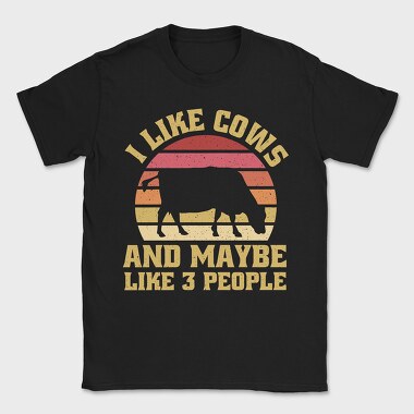 I Like Cows, Tricou Barbati (Unisex)