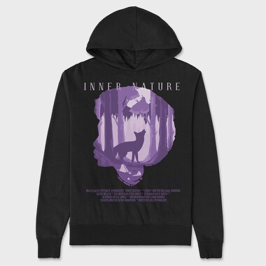 Inner Nature, Hanorac Oversize Barbati (Unisex)