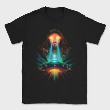 jesus and ufo, Tricou Barbati (Unisex)