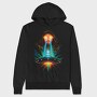 jesus and ufo, Hanorac Oversize Barbati (Unisex)