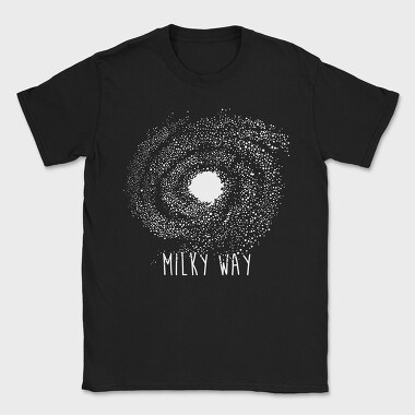 Milky Way White, Tricou Barbati (Unisex)