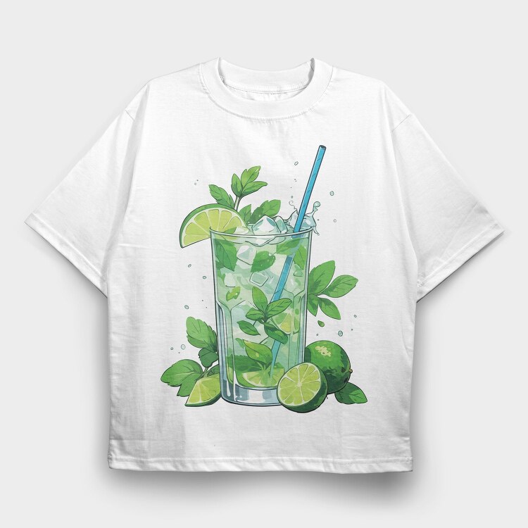 Mojito, Tricou Oversize Barbati (Unisex)