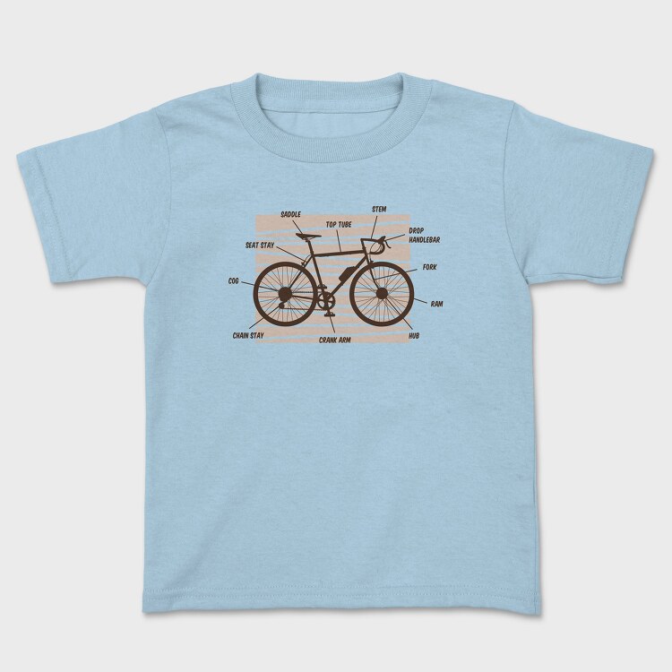 Bike Anatomy, Tricou Copii