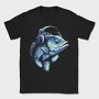 Bass Fish Headphones, Tricou Barbati (Unisex)