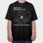 Basketball Ultrasoun, Tricou Oversize Barbati (Unisex)