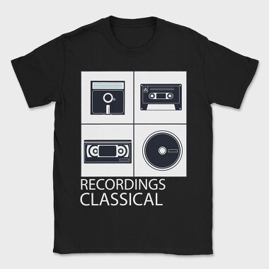 Recordings Classical, Tricou Barbati (Unisex)