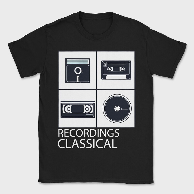 Recordings Classical, Tricou Barbati (Unisex)