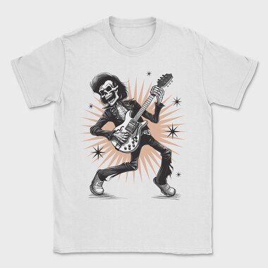 Rock Skeleton, Tricou Barbati (Unisex)
