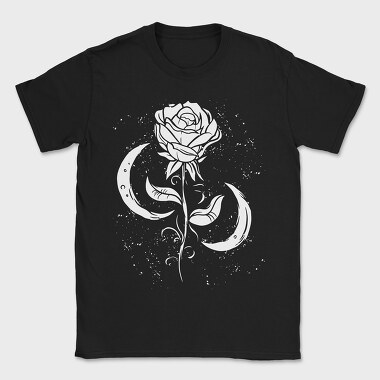 Rose Moon, Tricou Barbati (Unisex)