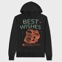 Santa Best Wishes, Hanorac Oversize Barbati (Unisex)