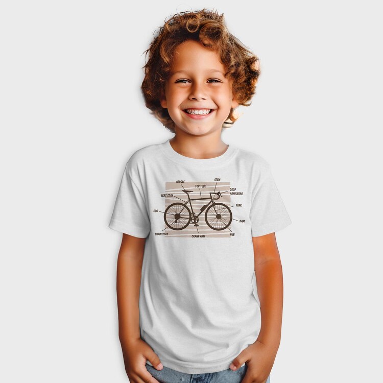 Bike Anatomy, Tricou Copii