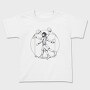 Basketball Vitruvian Man, Tricou Copii