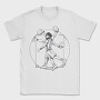 Basketball Vitruvian Man, Tricou Barbati (Unisex)