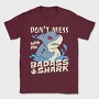 Badass Shark, Tricou Barbati (Unisex)