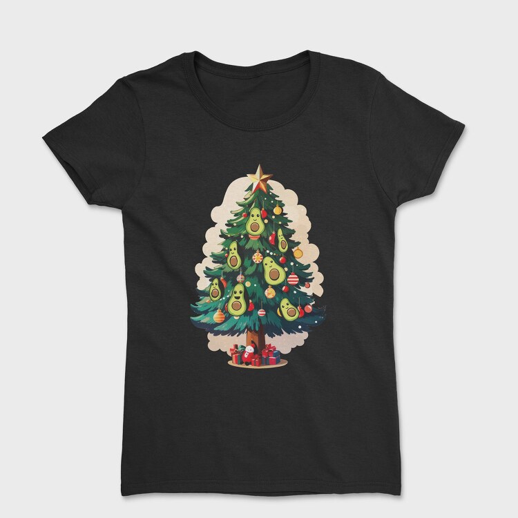Avocado Christmas, Tricou Femei
