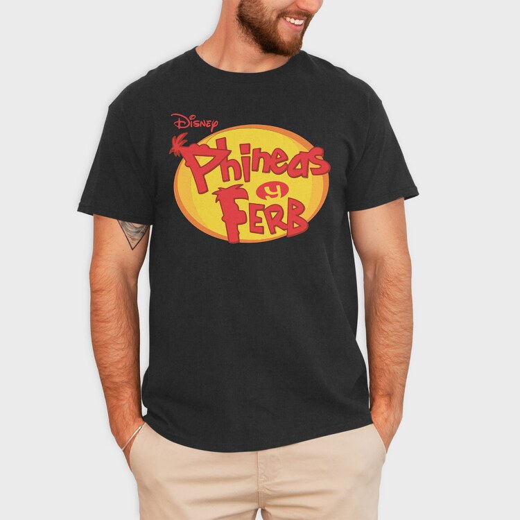 Phineas and Ferb 1, Tricou Barbati (Unisex)