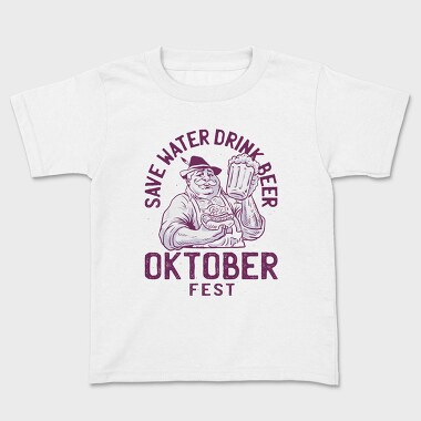 Save Water Oktoberfest, Tricou Copii