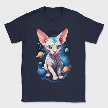 Sphynx Cat Space, Tricou Barbati (Unisex)