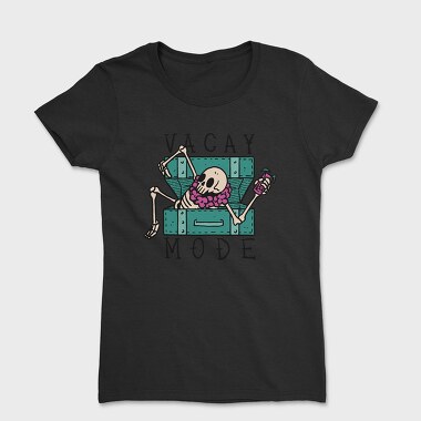 Skeleton Vacay, Tricou Femei