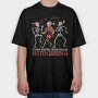 Skeletons Christmas, Tricou Oversize Barbati (Unisex)