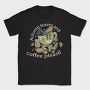 Autumn Leaves and Coffee Please, Tricou Barbati (Unisex)