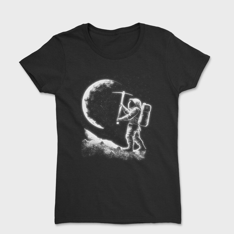 Astronaut Moon Picking, Tricou Femei