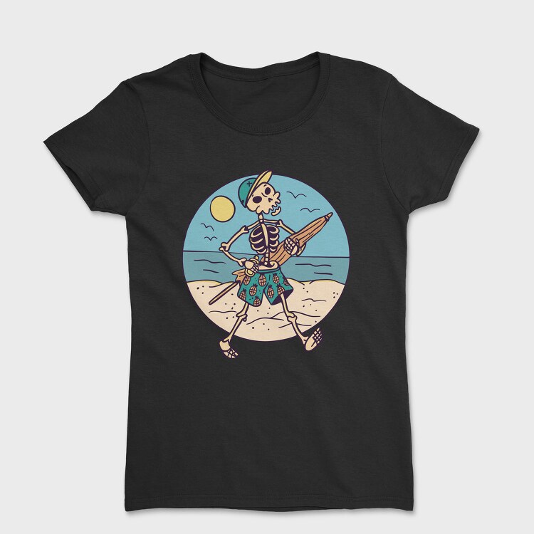 Skeleton Beach Sunshade, Tricou Femei