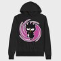 Cartoon Retro Badtz Maru 3, Hanorac Oversize Barbati (Unisex)