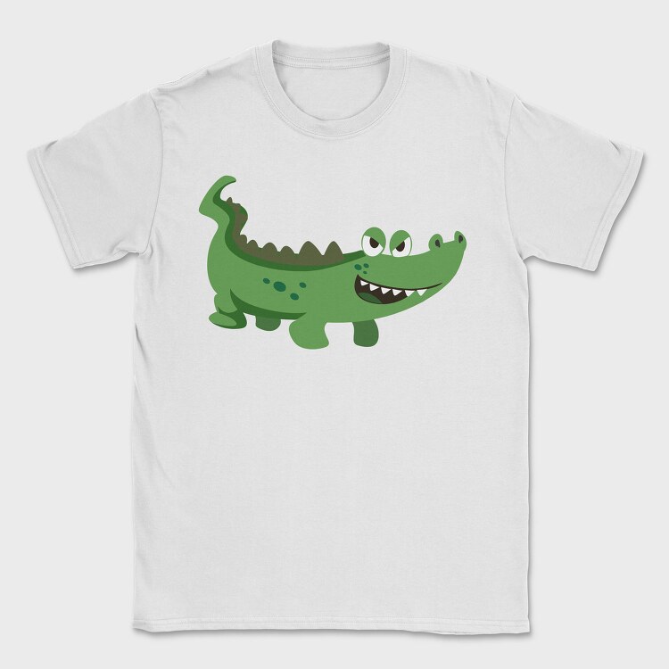 Crocodile Grin, Tricou Barbati (Unisex)