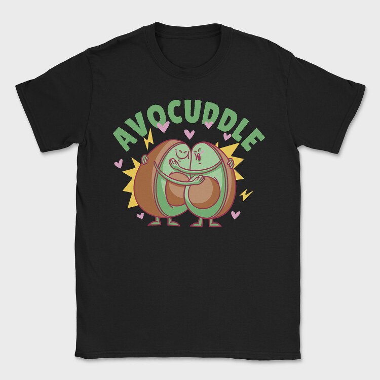 Avocuddle, Tricou Barbati (Unisex)