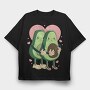 Avocados Love, Tricou Oversize Barbati (Unisex)