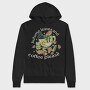 Autumn Leaves and Coffee Please, Hanorac Oversize Barbati (Unisex)